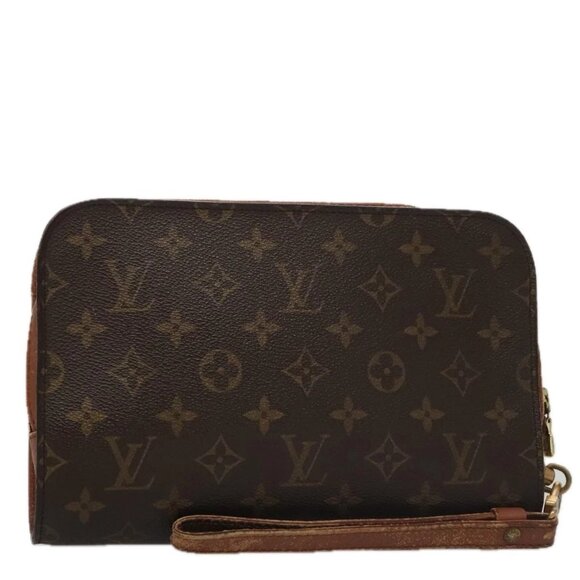LOUIS VUITTON Monogram Orsay Clutch Bag M51790 LV Auth 105084 - Picture 1 of 16